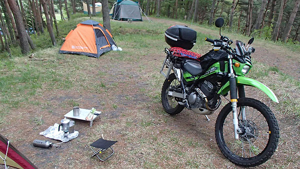 松島町野外活動センターのキャンプ場